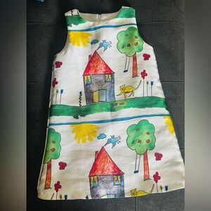 Sun moon kids dress excellent condition